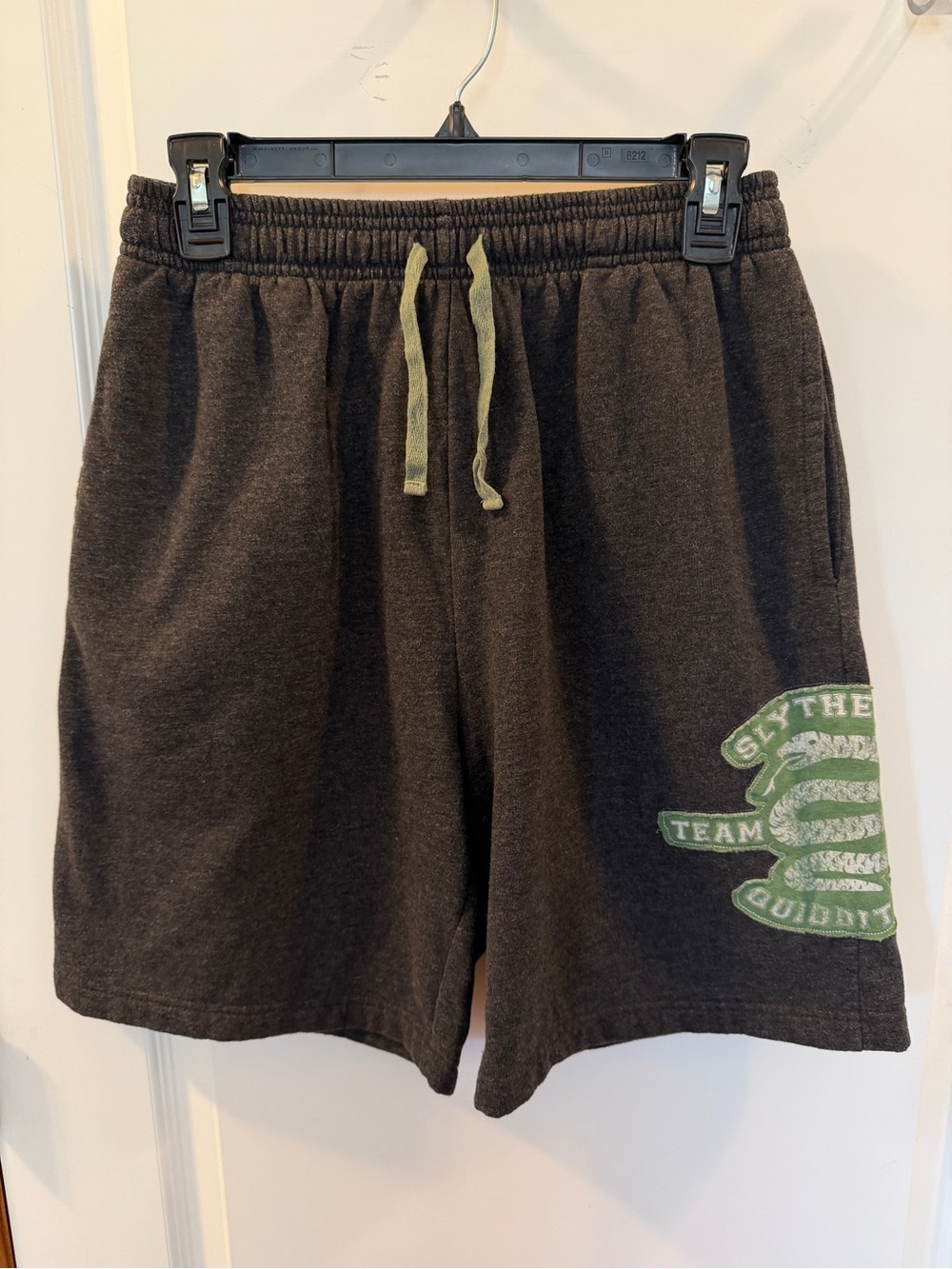 Men's Medium Charcoal Harry Potter Slytherin Quidditch Team Shorts